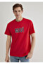 Logo Men's Red T-Shirt (066842-33099) - 3