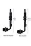 Car Rearview Mirror Phone Holder – 360° Rotating Adjustable Cell Phone Mount for Dashboard - 6