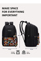 36L Tusker Backpack | 19 inches | Laptop Compatiable | Raincover | Pencil Pouch |(Black) - 7