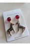 Wild Charm Zebra Earrings - 4