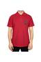 Polo Neck University of Oxford Logo Red T-Shirt