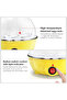 Multi-functional Electric Eggs Boiler Cooker Steamer Home Kitchen Use | 7 Egg Capacity. - 7