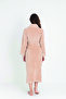 Chest Embroidered Niki Velvet Bamboo Cotton Dressing Gown - 4