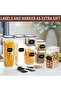 Airtight Food Storage Containers with Lids 24 Pack for Kitchen Organization. - 4