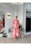 Kahma Chiffon Dress Coral 25Y13167 - 4