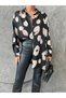 Women's Standard Size Leopard Print Shirt - 5