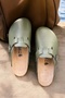 Genuine Leather Unisex Indoor Slippers – Natural Cork Sole, Anatomical, Erasable Leather - 2