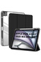 Case iPad Air 13 Inch Case 2025 M3/2024 M2 With Pencil Holder ipad 13 Air M3 M2 Case Back Black