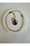 Gold World Zircon Stone Star Necklace - 3