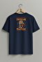 Oversize Muay Thai Tiger Athlete Unisex T-Shirt with Chest and Back Design - 2
