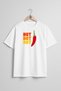 Oversize Unisex T-Shirt with Bitter Bitter Bitter Chest Design