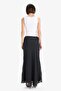 Regular Waist Lined Chiffon Polka Dot Pencil Maxi Skirt F9420Ax25Sm - 6