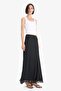 Regular Waist Lined Chiffon Polka Dot Pencil Maxi Skirt F9420Ax25Sm - 3