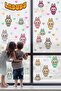 مجموعة ملصقات جدارية لغرفة الفتيات من POP MART The Monsters - 2