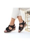 Sandale cu platformă Sakura negre, 40 - 2