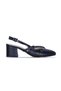 By11 Moonlight Black Skin 6cm Women's Heeled Shoes