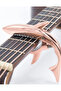 Shark Capo for Acoustic and Electric Guitar-A stunning rose gold finish - 4