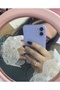 White Bow Pattern Tulle Oversleeve