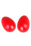 Wooden Egg Maracas – 2pcs Red Musical Shaker Percussion Instruments for Kids