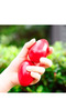 Wooden Egg Maracas – 2pcs Red Musical Shaker Percussion Instruments for Kids - 5