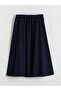 Lcw Grace Elastic Waist A-Line Skirt (W5) - 6