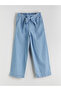 Straight Fit Women's Jeans with Elastic Waist - 5