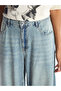 Wideleg Women's Jean Trousers - 4