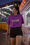 Men/Women 80S Child Transfer Printed Round Neck Short Sleeve T-Shirt - 2