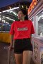 Men/Women 80S Child Transfer Printed Round Neck Short Sleeve T-Shirt