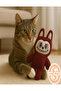 New Playmate for Cats 38X22 cm Huge Labubu Toy Sleeping Companion