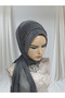 نموذج أنثراسيت ناديد، وشاح جاهز، عمامة جاهزة - 2