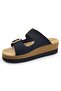 Pantai Anatomical Günlül Women's Slippers-Black - 3