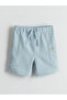 Lcw Kids Elastic Waist Boys Linen Shorts with Pockets (S5) - 2