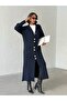 Women's Buttoned Maxi Size Knitwear Cardigan - 5