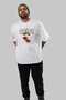 Cherry Cherries 7 Pre-Printed White Oversize T-Shirt Men Women Cotton Crew Neck T-Shirt - 7