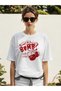 Cherry Bomb Cherries Front Printed White Oversize T-Shirt Men Women Cotton Crew Neck T-Shirt
