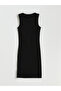 فستان NEVAVM بتصميم U-Neck Bodycon مع فرق مميز - 6