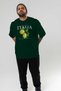Italia Lemon Front Printed Green Oversize T-Shirt Men Women Cotton Crew Neck T-Shirt - 4