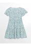 Nevavm U-Neck Floral Mini Dress with Difference - 6