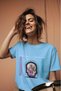 Men/Women Your Energy Is Contagious Transfer Printed Round Neck Short Sleeve T-Shirt - 2