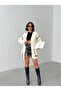 Women's Stripe Detailed Buttoned Knitwear Cardigan