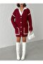 Women's Stripe Detailed Buttoned Knitwear Cardigan - 7