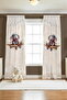 Pilot Elephant Patterned Children's Baby Room Background Curtain (Single Wing Pricing) - 2