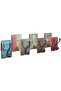Coat Rack with 7 Hooks Solid Reclaimed Wood