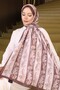 Ethnic Patterned Shawl Milk Coffee İpk115 - 3