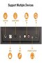 Aiersi 61 Keys Touch Response Electronic Organ ARS1758BK - 5