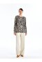 LCW Grace Crew Neck Print Women's T-Shirt - 2