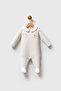 U.S. Polo Assn Baby Girl White Romper
