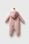U.S. Polo Assn Baby Girl Pink Jumpsuit - 3
