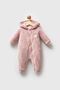 U.S. Polo Assn Baby Girl Pink Jumpsuit